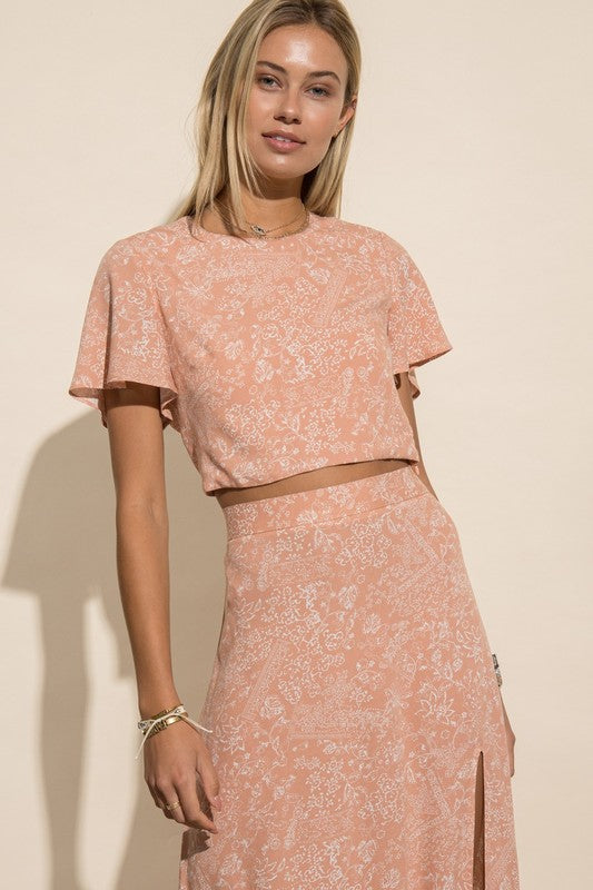 Apricot Sands Paisley Set
