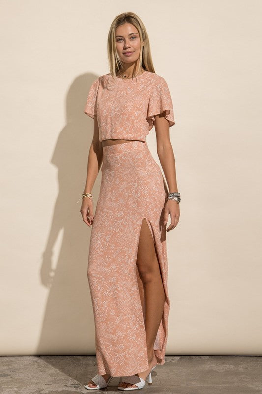 Apricot Sands Paisley Set