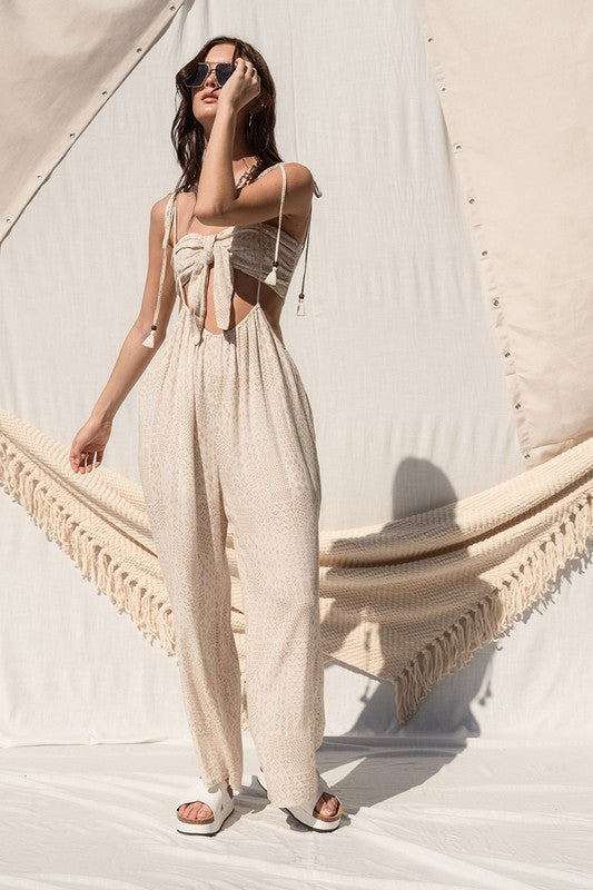 Cream Aztec Beach Babe Set