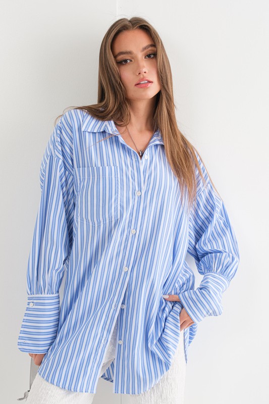 Ralphie Oversized Button Up
