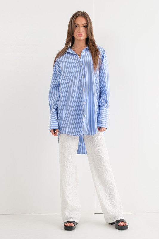 Ralphie Oversized Button Up