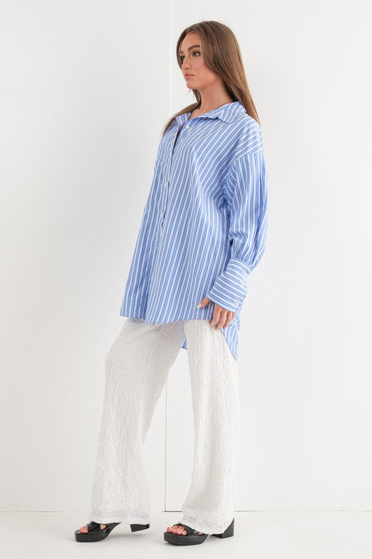Ralphie Oversized Button Up
