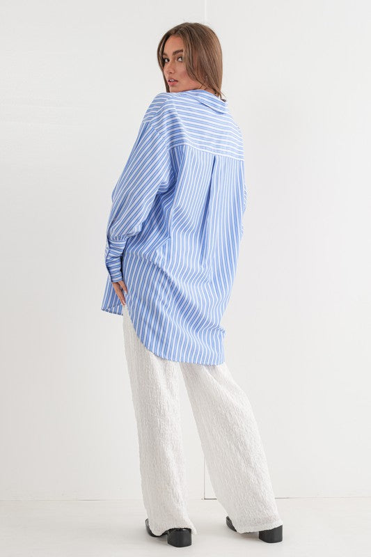 Ralphie Oversized Button Up