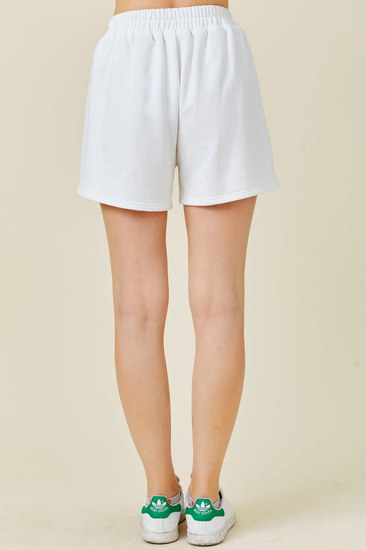 Ivory NY Embroidered Short Set