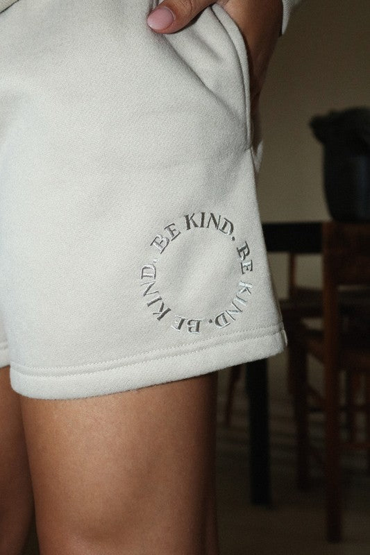 Be Kind Taupe Sweat Set