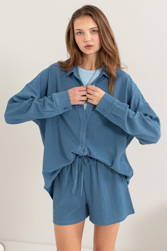 Slate Blue Della Set