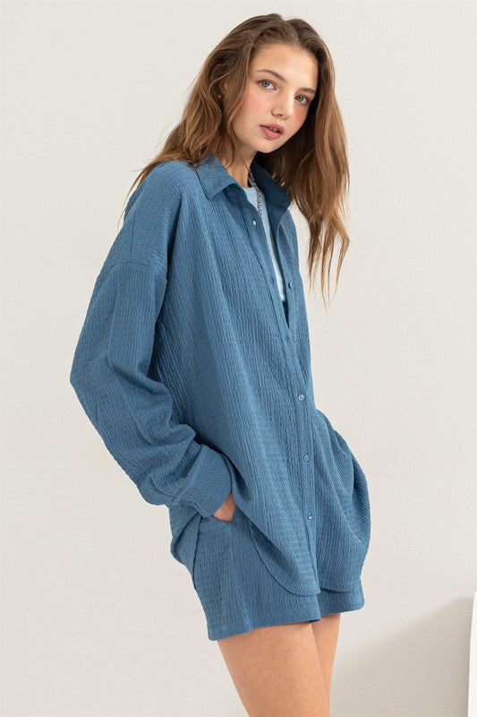Slate Blue Della Set