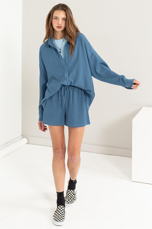 Slate Blue Della Set