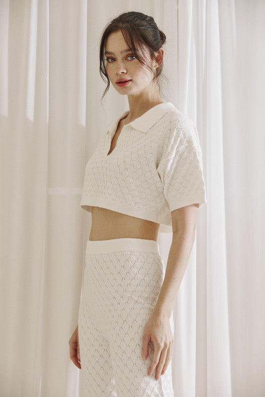 White Giselle Pant Set