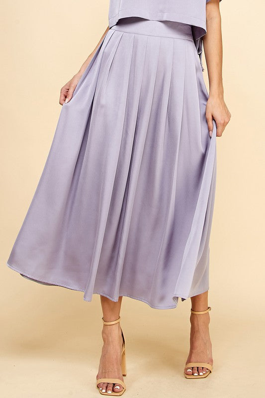 Lavender Ava Skirt & Top Set