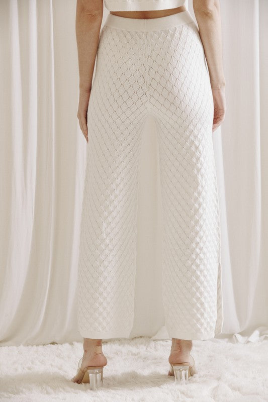 White Giselle Pant Set