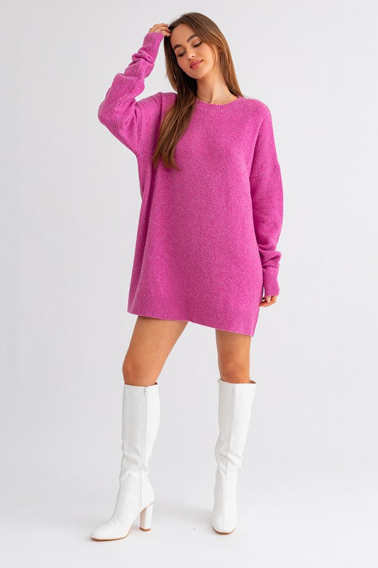 Yarn Sweater Dress