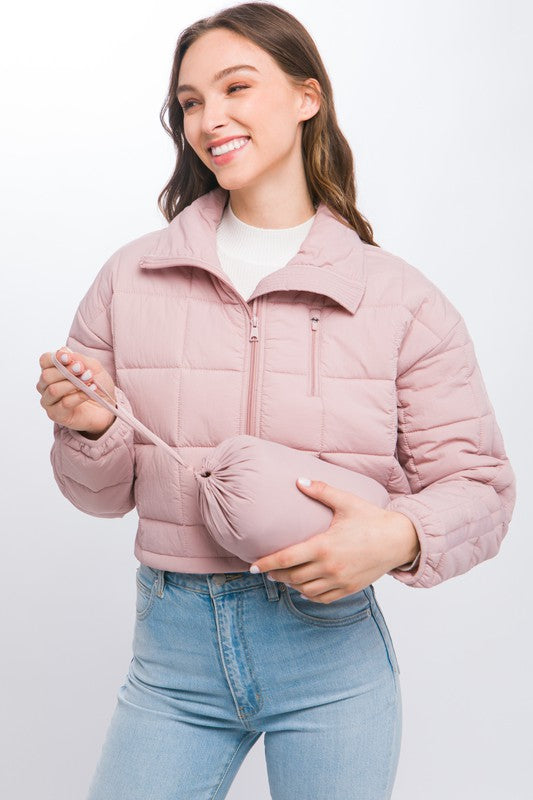 Light Quilted Packable Jacket