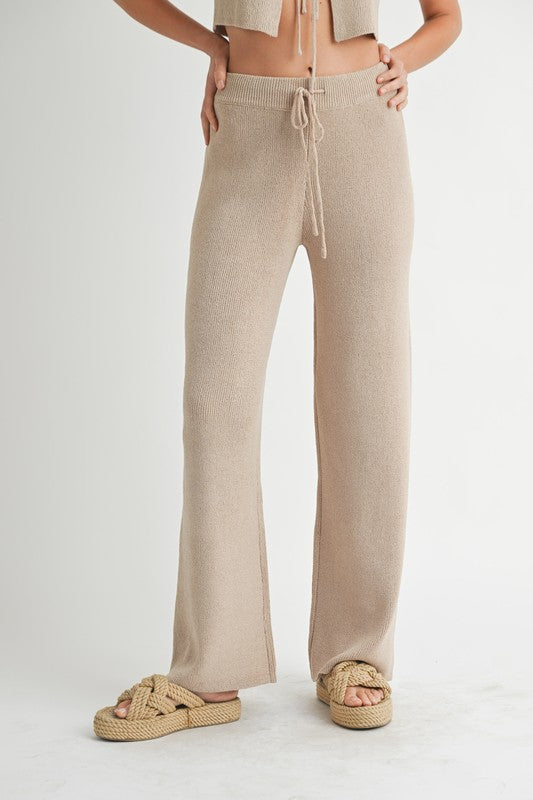 Brixby Mocha Vest & Pant Set