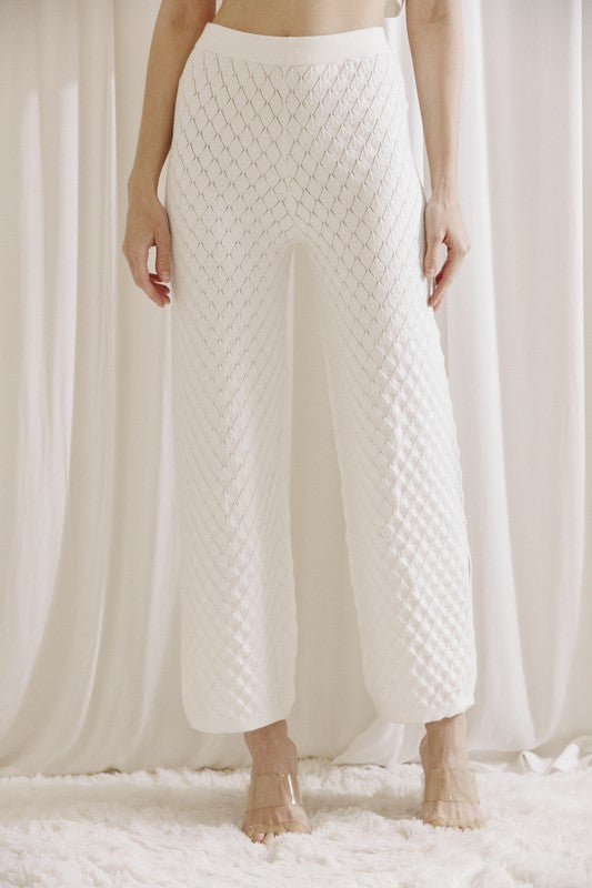 White Giselle Pant Set