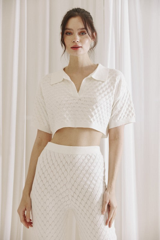 White Giselle Pant Set