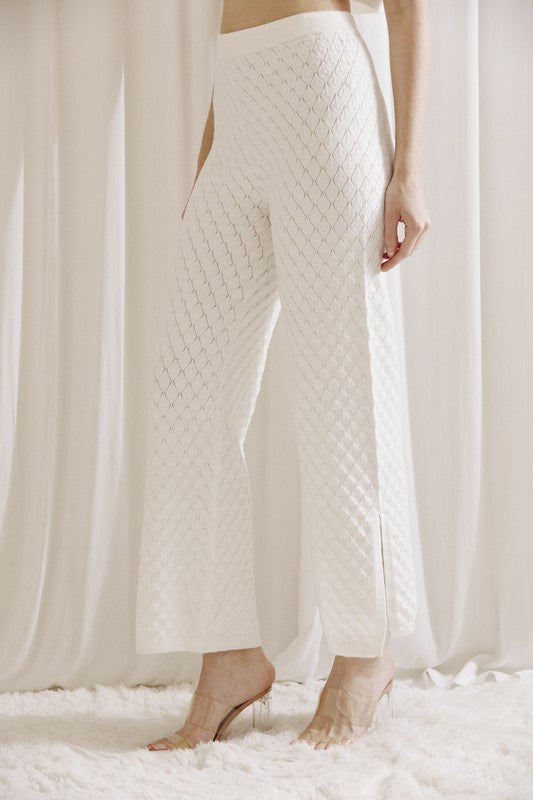 White Giselle Pant Set