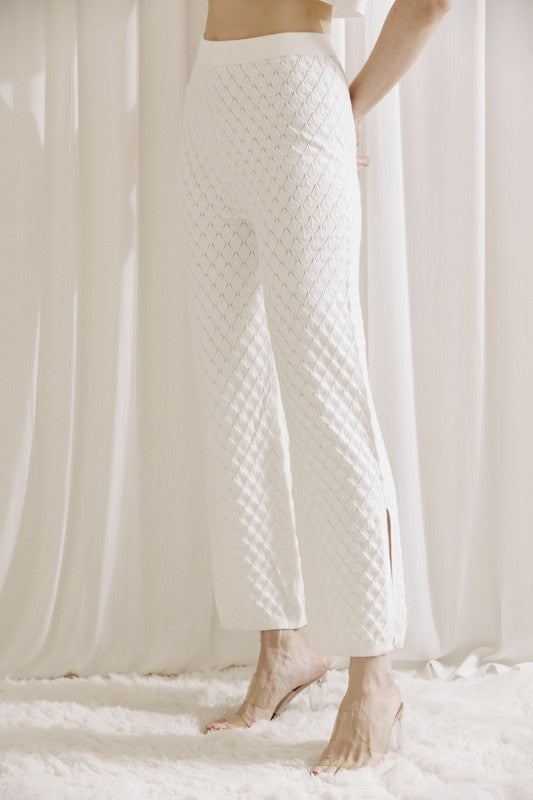 White Giselle Pant Set